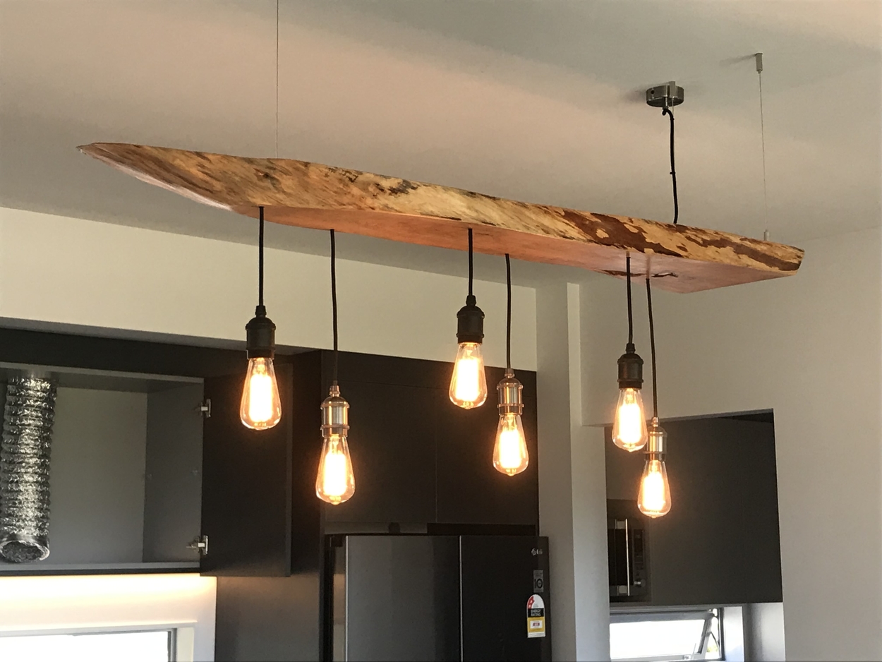 Custom made pendant light